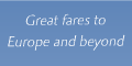 Low Fares to France and Europe
