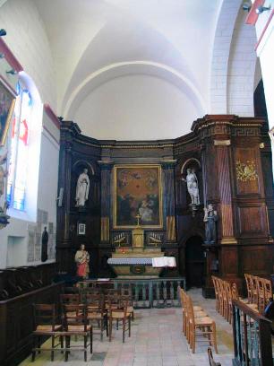 St Anthony's church Loches chapel