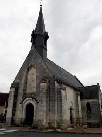 Saint-Senoch church in Touraine