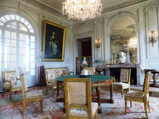 games room at Chateau de Valencay France