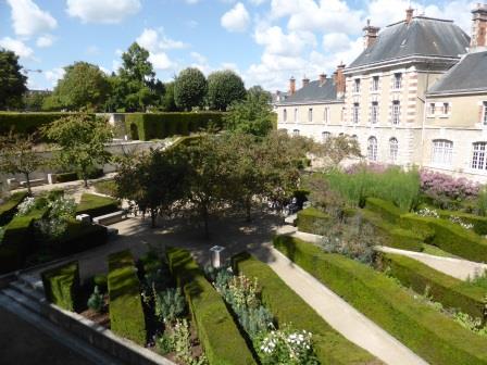 Bishop's garden Blois Loire Valley