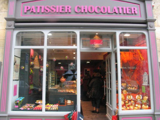 patissier chocolatier im Chinon.France