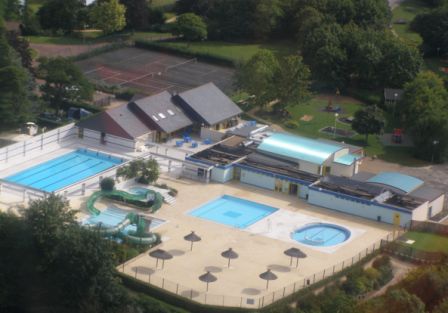 swimming complex at  Descartes in Indre et Loire, France
