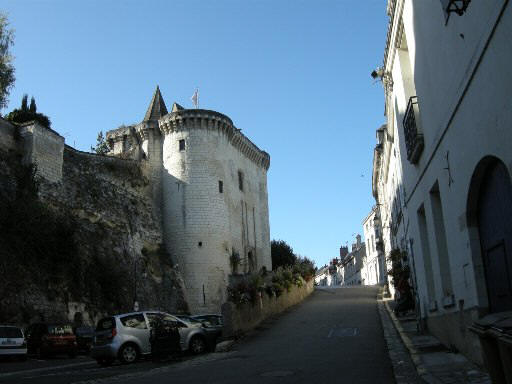 Porte Royal,entrance into citadel at Loches