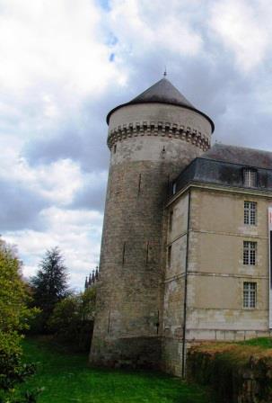 Tours chateau in the Loire Valley