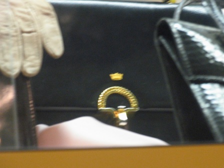 Wallis Simpson's monogrammed handbag