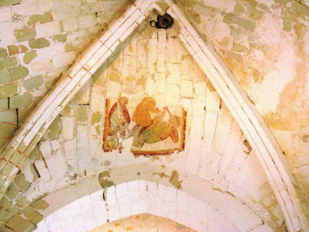  church of Cravant les Coteaux frescoes
