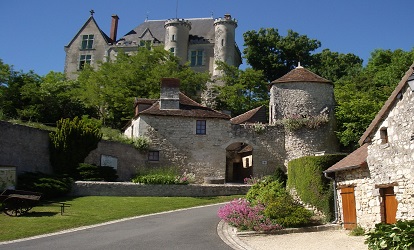 Private chateau at Preuilly-sur-Claise