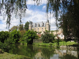 chateau  Montresor in the Loire Valley France