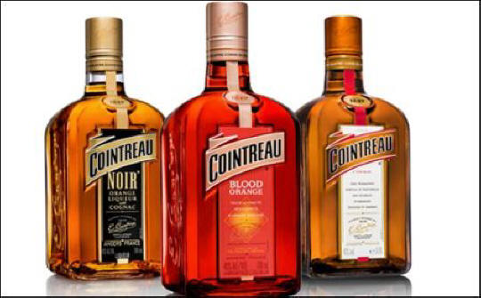 Cointreau liqueur bottles