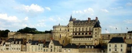 Amboise from the bridge over the Loire