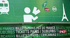 ticket ofice sign CDG airport