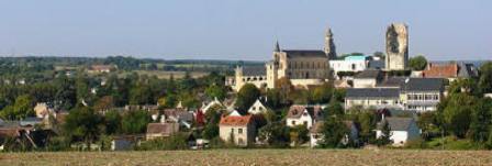 view of the village of Le Grand Pressigny