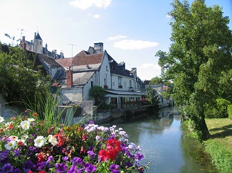 river Indre at Loches